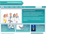 Desktop Screenshot of darmkrebs-zentrum.info